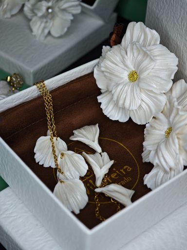 Conjunto de pendientes de novia